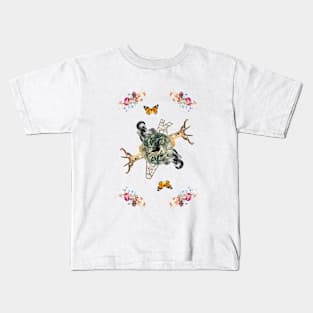 Vintage Collage | Digital art Kids T-Shirt